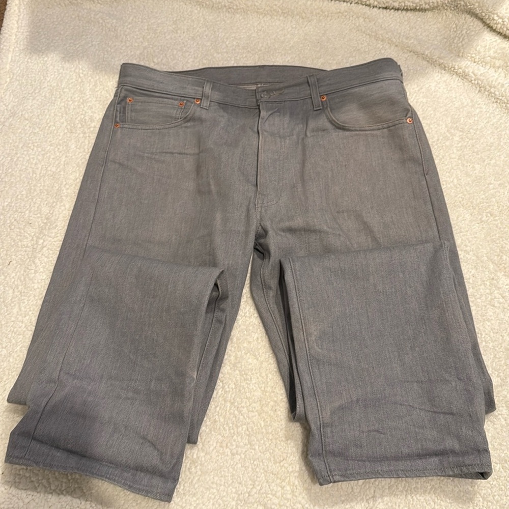 Used like new Grey 501 Levi’s jeans